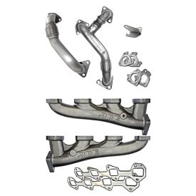 2006-2007 High Flow Exhaust Manifold With Up-Pipe LBZ