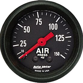 Autometer Z-Series Air Pressure Gauge
