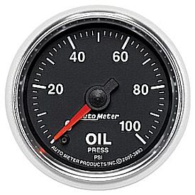 Autometer GS Series Oil Pressure Gauge