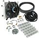 BD Diesel 1030606-5/16 Xtrude Transmission Cooler with Fan - Complete Kit for 5/16in Lines