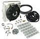 BD Diesel 1030606-DS-58 Xtrude Transmission Cooler with Fan - Double Stacked Complete Kit - 5/8in Lines