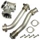 BD Diesel 1043900 Up-Pipes Kit Ford 7.3L PowerStroke 1999.5-2003 F-250 / F-350 / Excursion / E-350