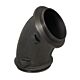 BD Diesel 1045100 Exhaust Elbow, Turbo Cast Dodge 5.9L Cummins 2004.5-2007