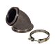BD Diesel 1045101 BD Exhaust Elbow, Turbo Cast - Dodge 2007.5-2012 6.7L Cummins