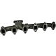 BD Diesel 1045989 Manifold, Exhaust Pulse - Motorhome w/Cummins 5.9L 12-valve