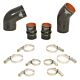 BD Diesel 1046276 Intercooler Hose & Clamp Kit - 2004.5-2005 Chevy LLY Duramax