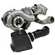 BD Diesel 1047082 Screamer V2S Twin Turbo - Ford 6.4L 2008-2010 c/w Air Intake Kit