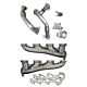 PPE 116111600 2006-2007 GM 6.6L Duramax High-Flow Exhaust Manifold and Up-Pipe Kit