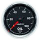 Autometer GS Series Oil Pressure Gauge