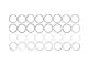 Mahle Clevite 41940-STD Complete Piston Ring Set (Standard)