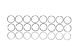 Mahle Clevite 42097-STD Complete Piston Ring Set (Standard)
