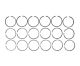 Mahle Clevite 42140-STD Complete Piston Ring Set (Standard)