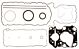 Mahle Clevite CS54657 Lower Engine Gasket Set