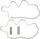 Mahle Clevite VS50439 Valve Cover Gasket Set