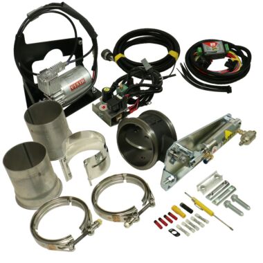 BD Diesel 1027338 Exhaust Brake - 2003-2005 Dodge Air/Remote 4in