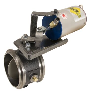 BD Diesel 1037144 Exhaust Brake - 1994-1997 Ford 7.3L PowerStroke 4in exh Vac/Remote