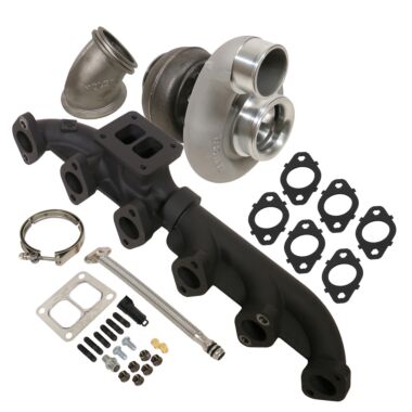 BD Diesel 1045176 BD Iron Horn 5.9L Cummins Turbo Kit S366SXE/80 0.91AR Dodge 2003-2007