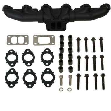 BD Diesel 1046047 Pulse Exhaust Manifold Kit Dodge 5.9L 24-Valve 1998.5-2002 