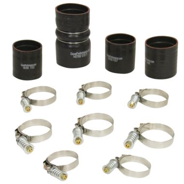 BD Diesel 1047037 BD 6.4L Powerstroke Intercooler Hose & Clamp Kit Ford 2008-2010