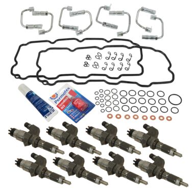 BD Diesel 1050180 Injectors + Install Kit Chevy/GM 6.6L Duramax 2001-2004