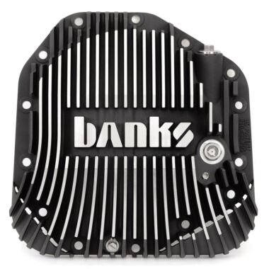 Banks Power 19280 Ram-Air Differential Cover Kit Satin Black/Machined with Hardware for 17-24 Ford F250 HD Tow Pkg and F350 SRW with Dana M275 Rear Axle
