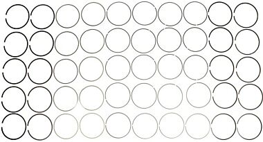 Mahle Clevite 224-3355WR-040 Piston with Rings (.040)