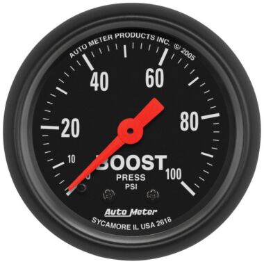 Autometer Z-Series Boost Gauge