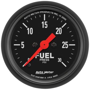 Autometer Z-Series Fuel Pressure Gauge.