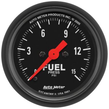 Autometer Z-Series Fuel Pressure Gauge.