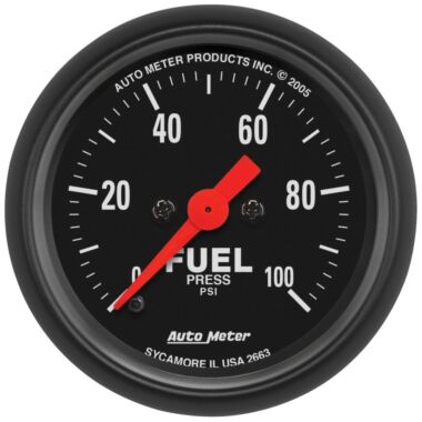 Autometer Z-Series Fuel Pressure Gauge.