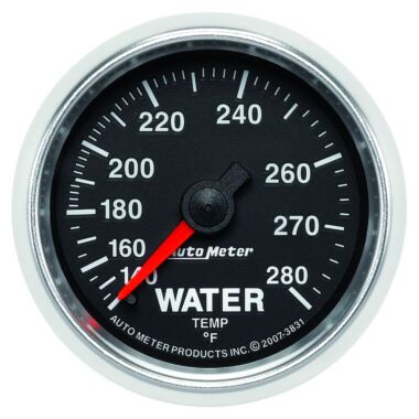 Autometer GS Series Water Temperature Gauge