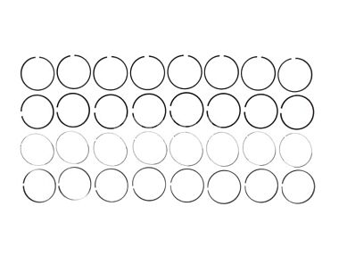 Mahle Clevite 41940-010 Piston Ring Set (.010)