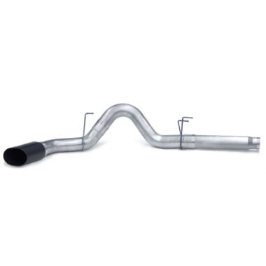 Banks Power 49779-B Monster Exhaust System 5-inch Single S/S-Black Tip for 10-12 Ram 2500/3500 Cummins 6.7L CCSB CCLB MCSB