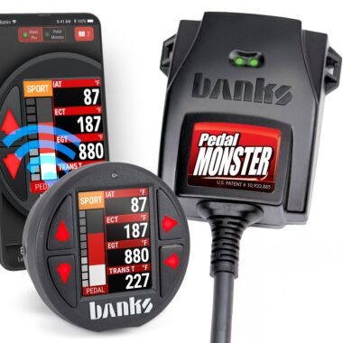 Banks Power 64312-P PedalMonster Throttle Sensitivity Booster Standalone and iDash Kits for many Cadillac Chevy/GMC Chrysler Dodge/Ram Ford Jeep Lincoln Mazda