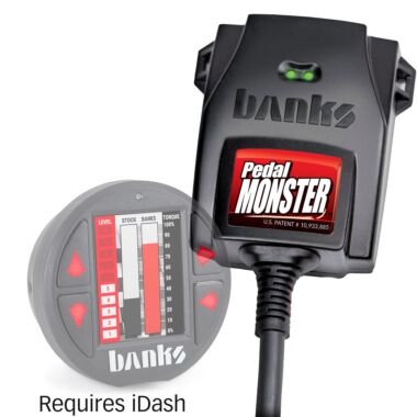 Banks Power 64321-C PedalMonster, Throttle Sensitivity Booster for use with existing iDash and/or Derringer for 2007.5-2019 Chevy/GMC 2500/3500 New Body