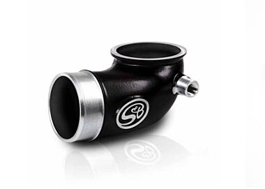S&B Turbo Inlet / Manifold Elbow Black | 04.5-05 Chevy 2500/3500