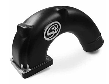 S&B Intake Elbow Matte Black | 98-02 Dodge 2500/3500