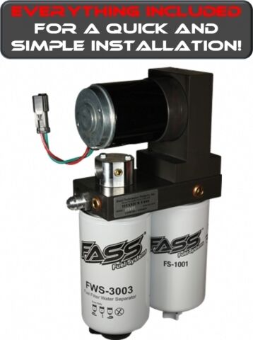 FASS Titanium Fuel Pump 260gph 98.5-04.5 Dodge 5.9L