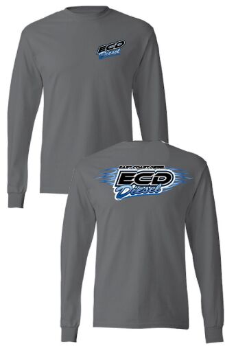 Adult Long Sleeve T-Shirt – Smoke Gray