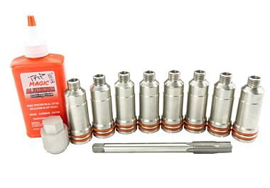 Industrial Injection PDM-07021K 2001-2004.5 LB7 Duramax Injector Screw In Cup Kit w/Install Tool And Hardware