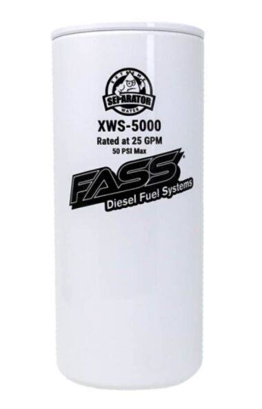 FASS Extreme Water Separator Transfer Tank Fuel Filter XWS5000 