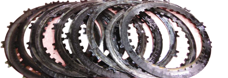 BD 68RFE Transmission Installation – burnt transmission clutch plates