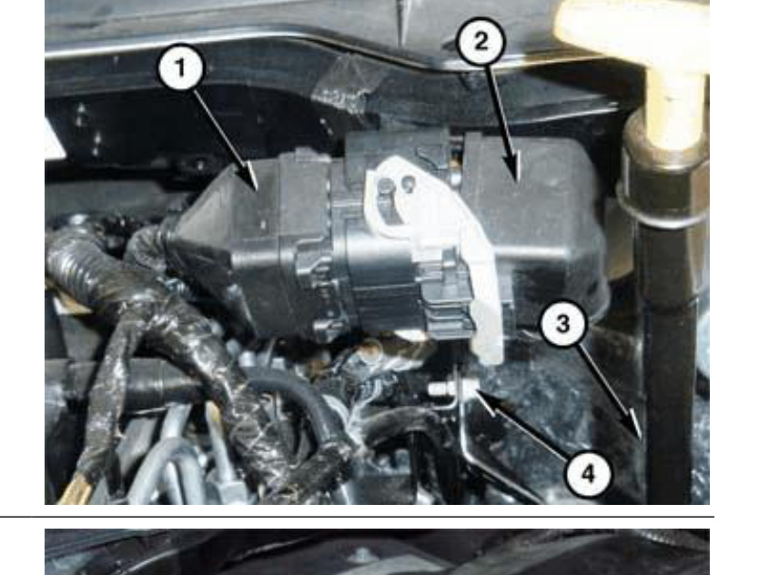 Bulkhead wiring connector (1) to be moved aside after cutting the cable tie