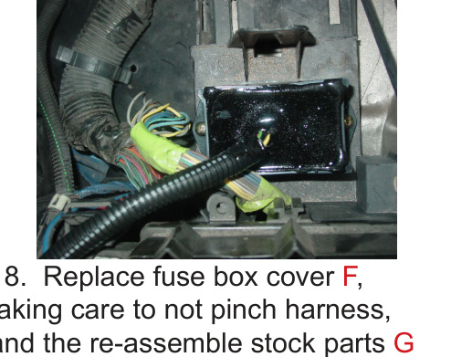 Control module secured with mounting screws