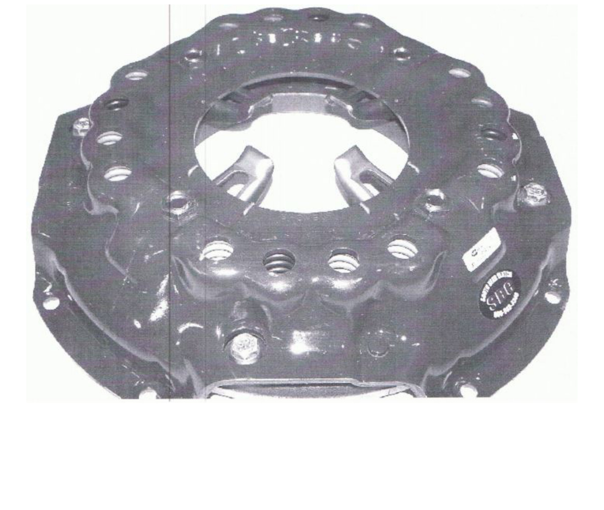 South Bend dual disc clutch pressure plate assembly