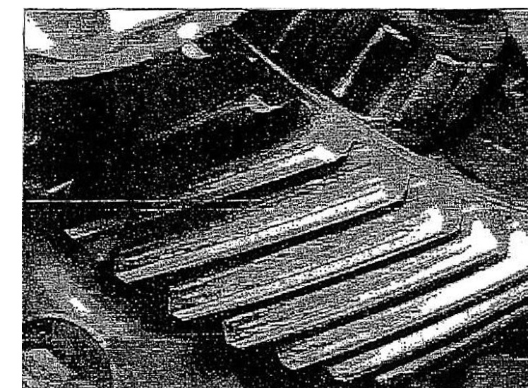 Electrolytic pitting on G56 gear teeth